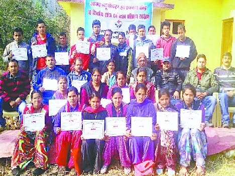 Training of disaster management in Bageshwar